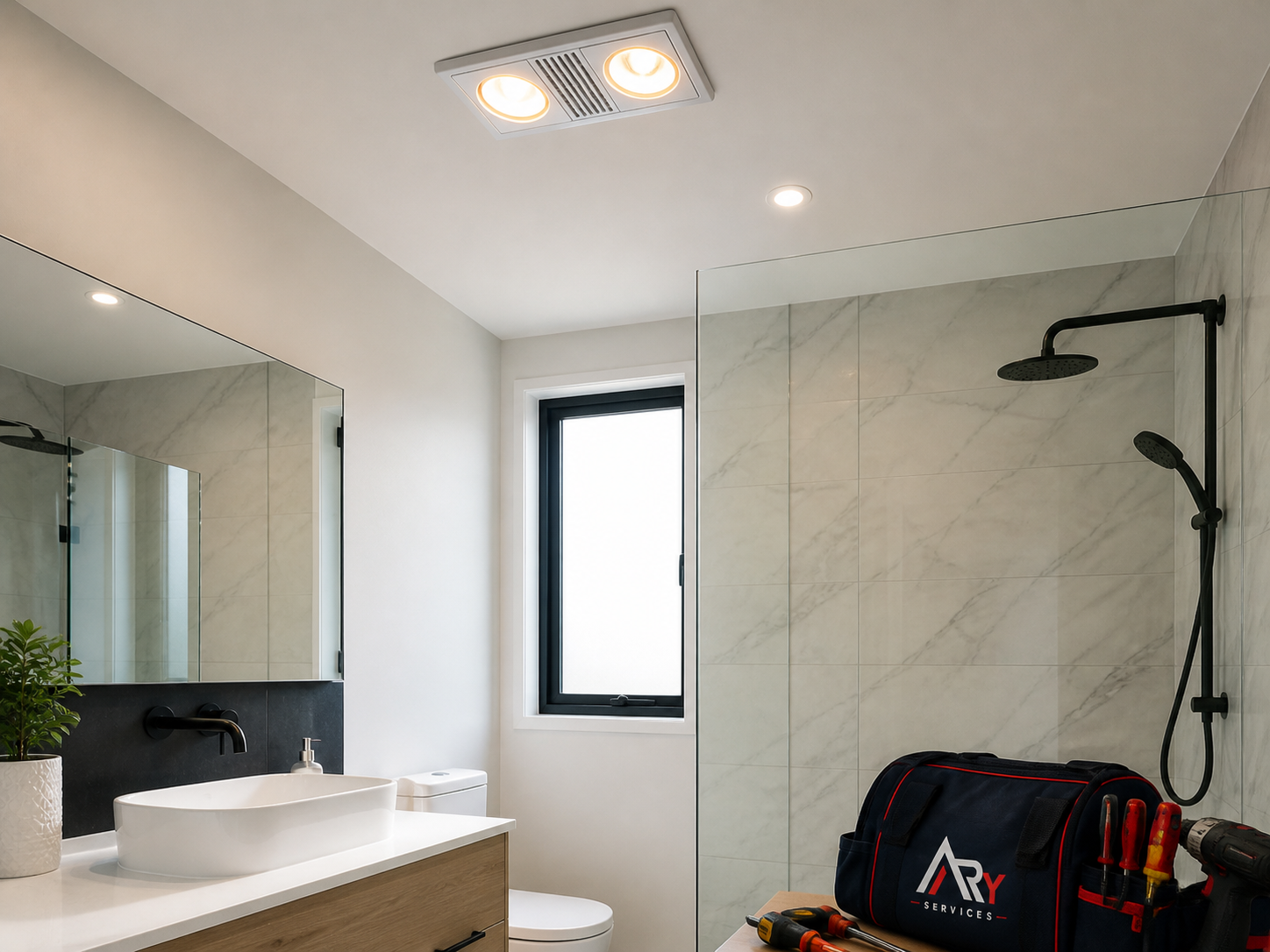 ARY Property Maintenance bathroom fitting support in Throsby Canberra